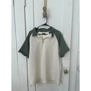 Primark Men's Size 2XL New with Tags Quarter Zip Shirt